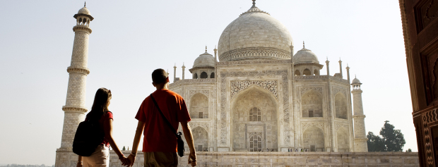 Taj Mahal i Agra, Indien