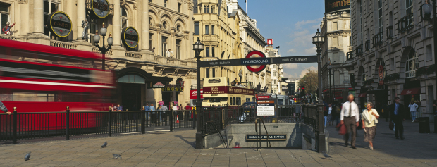 Undergrundsstation i England