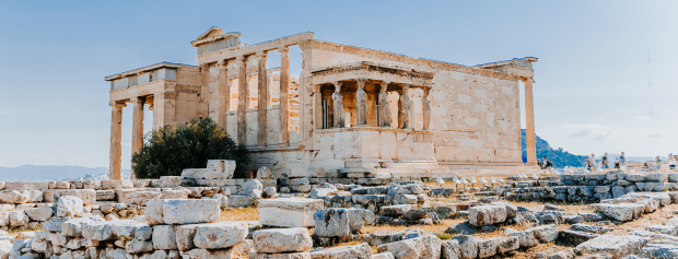 Templet Parthenon på Athens Akropolis